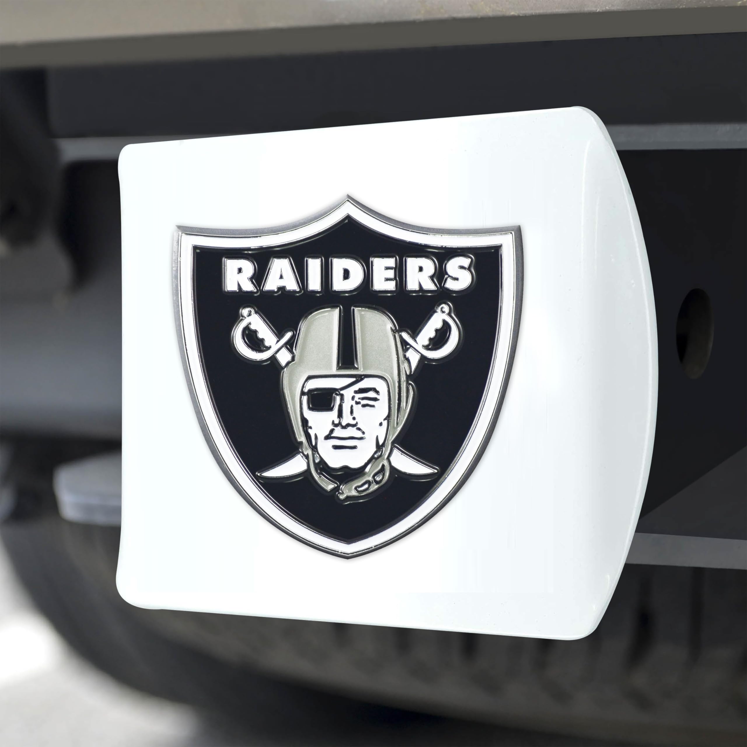 Amazon.com: FANMATS 43412 NFL - Las Vegas Raiders Color Hitch 