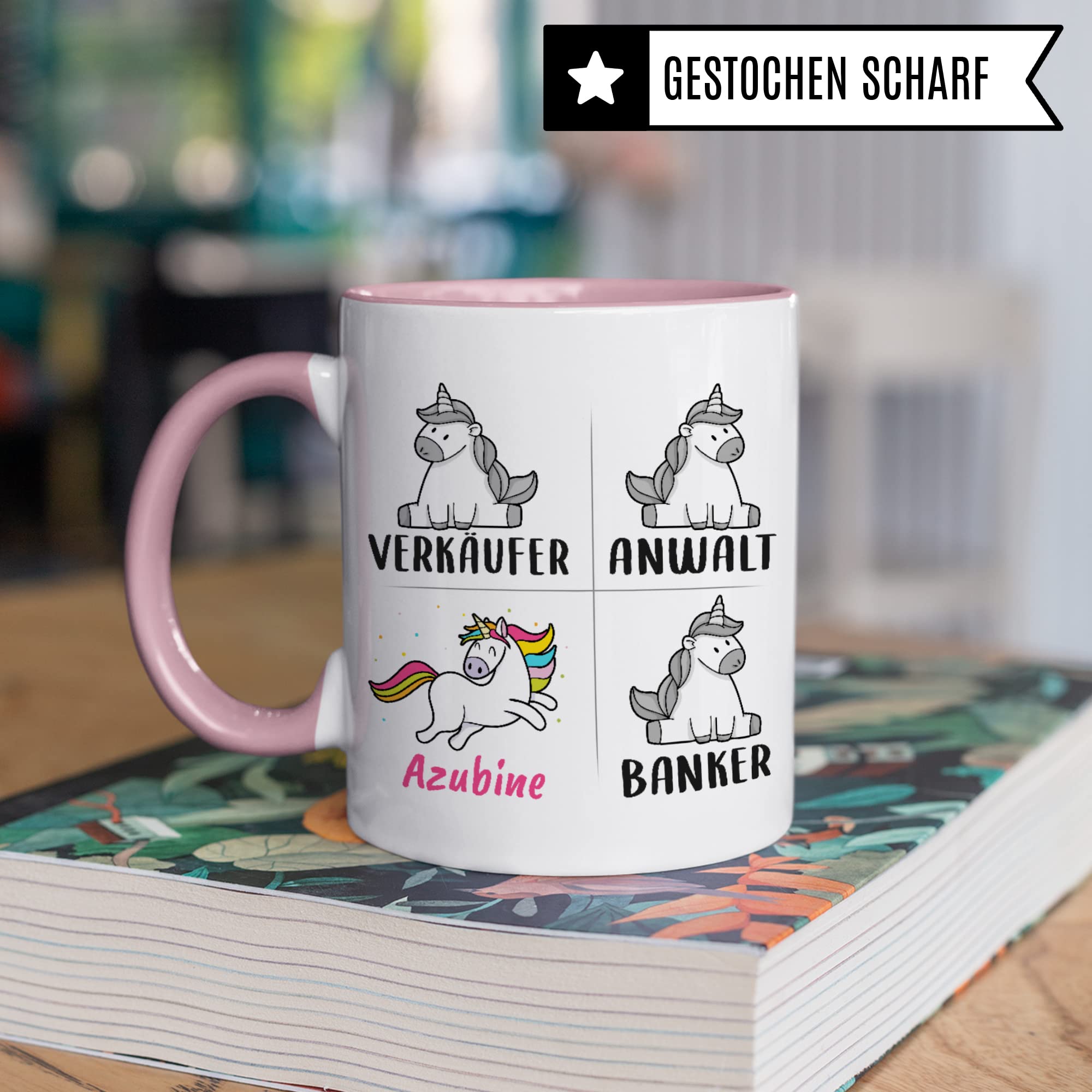 Pagma Druck Azubi Tasse Mit Spruch – „Ruhe Bewahren, Der Azubi Regelt Das“, Spülmaschinenfest, 330 Ml
