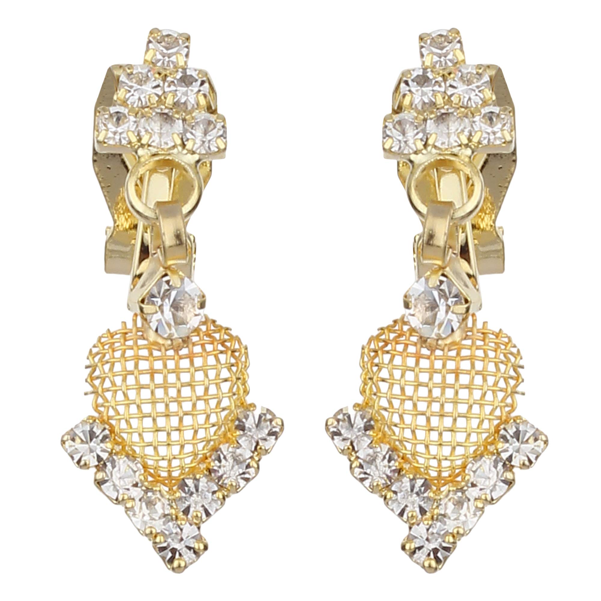 FirstBlush Clip On Earrings For Non-Pierced Ears Comfortable Earrings For Women With Clip-On Premium Gold-Plated Womens Earrings Exquisite And Dainty Modern Earrings (B09PHN943Y) Amazon Price History, Amazon Price Tracker