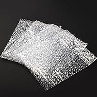 Vista 3 de 100 bolsas de 4 x 6 pulgadas con cojín de burbujas transparentes, bolsas protectoras de embalaje para envíos en movimiento