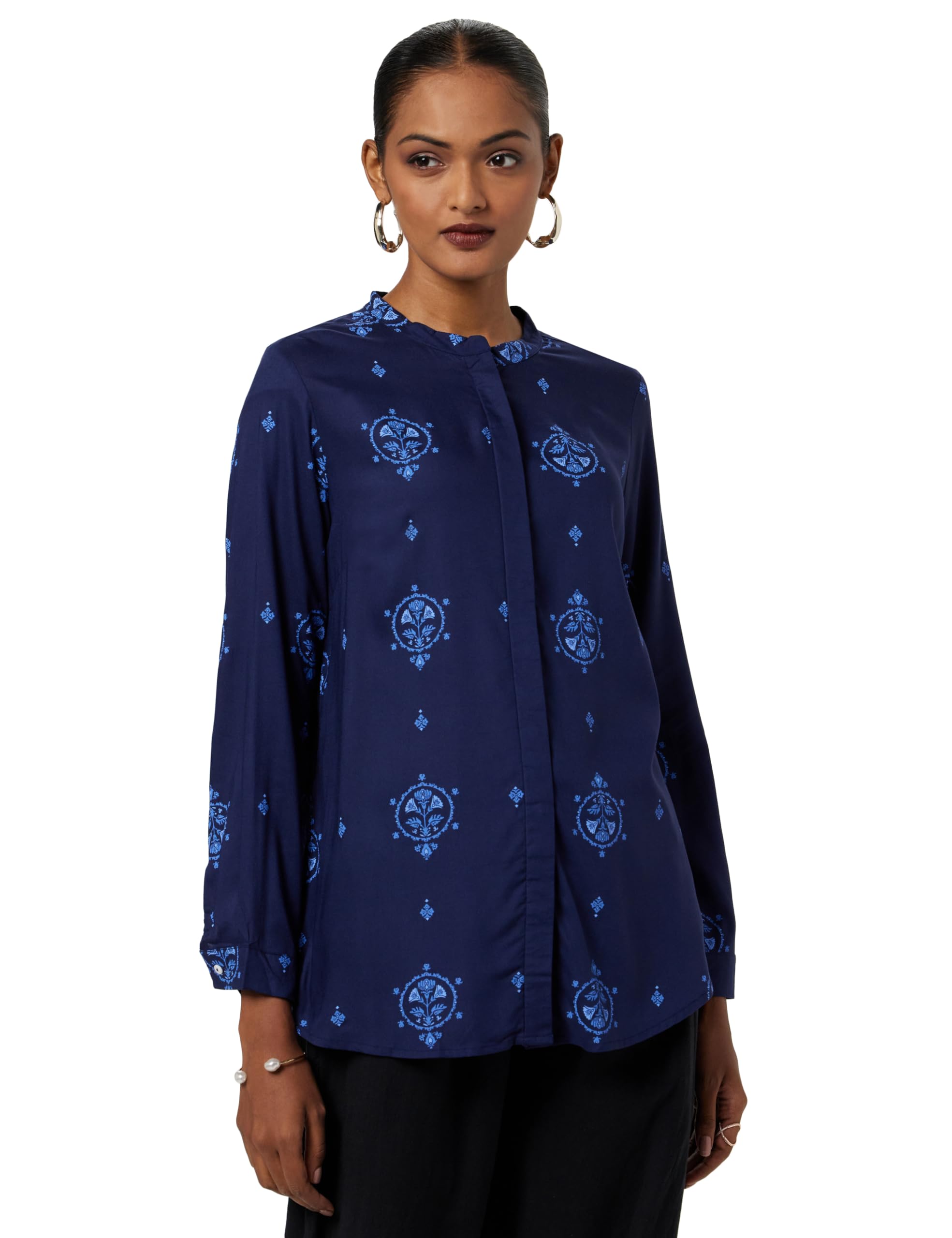 w for woman Women's Cotton Regular Fit Top-picture-21