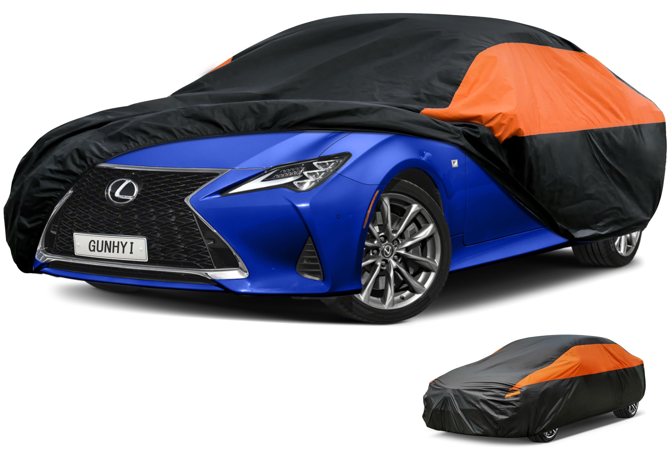 GUNHYI Waterproof Coupe Car Cover Custom Fit Lexus RC RC200 RC300 RC350