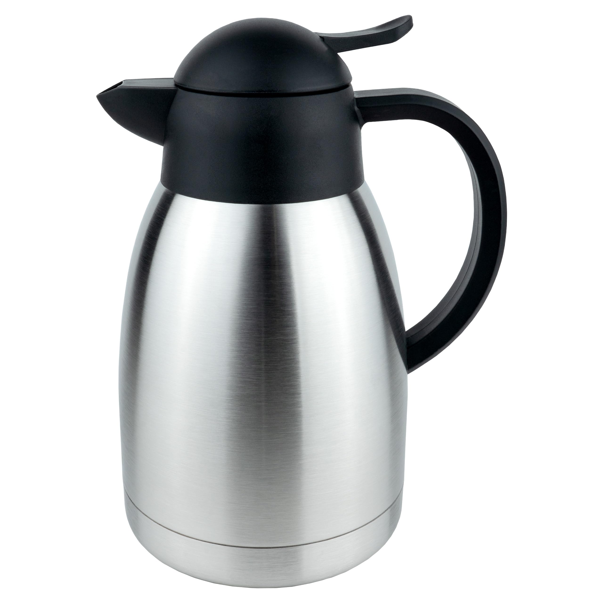 Jarra de café al vacío Pioneer de 1,5 litros en acero inoxidable satinado