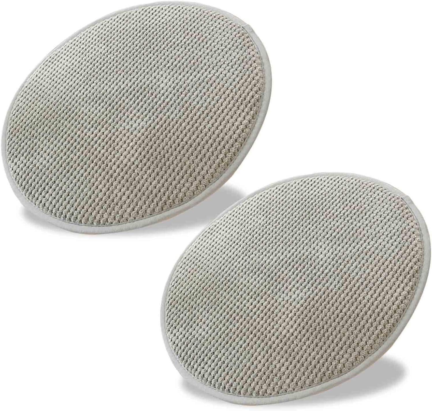 Coussin rond pour tabouret de bar lavable lot de 2 ou 4