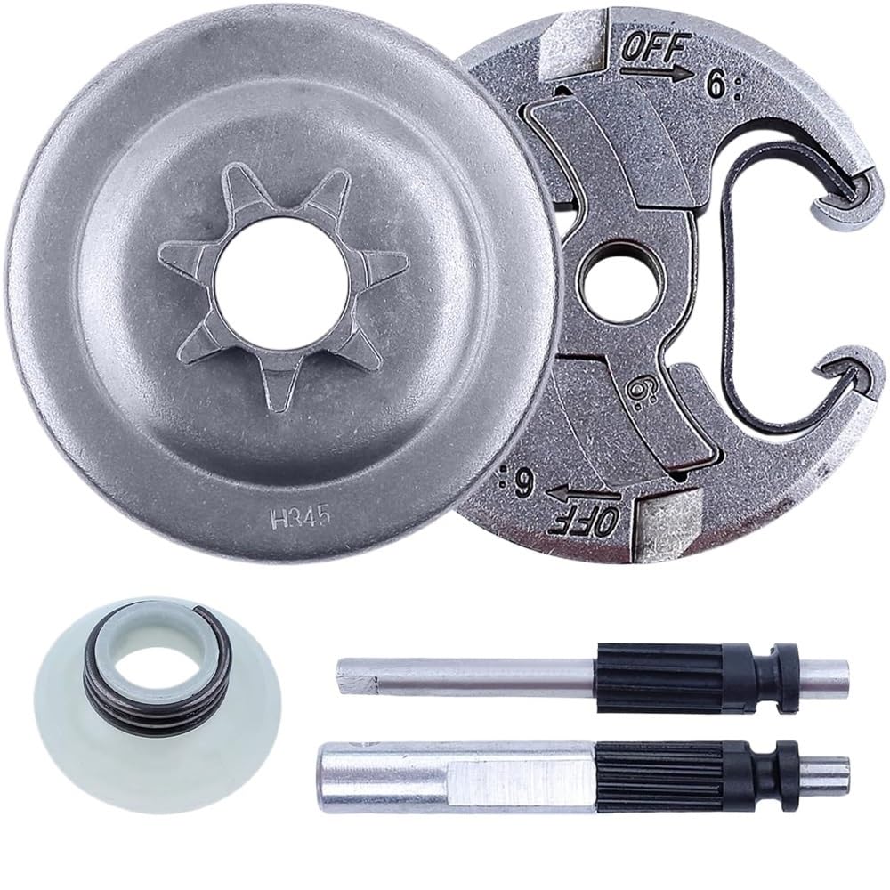 Frizione adatta for Husqvarna 350 340 345 445 450 450E 351 353 Motosega Tamburo Jardin Motosserra A Benzina