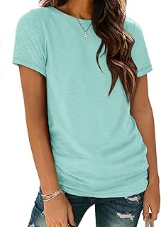 Womens T Shirt Summer Tops Short Sleeve Fashion School Teachers Clothes ...