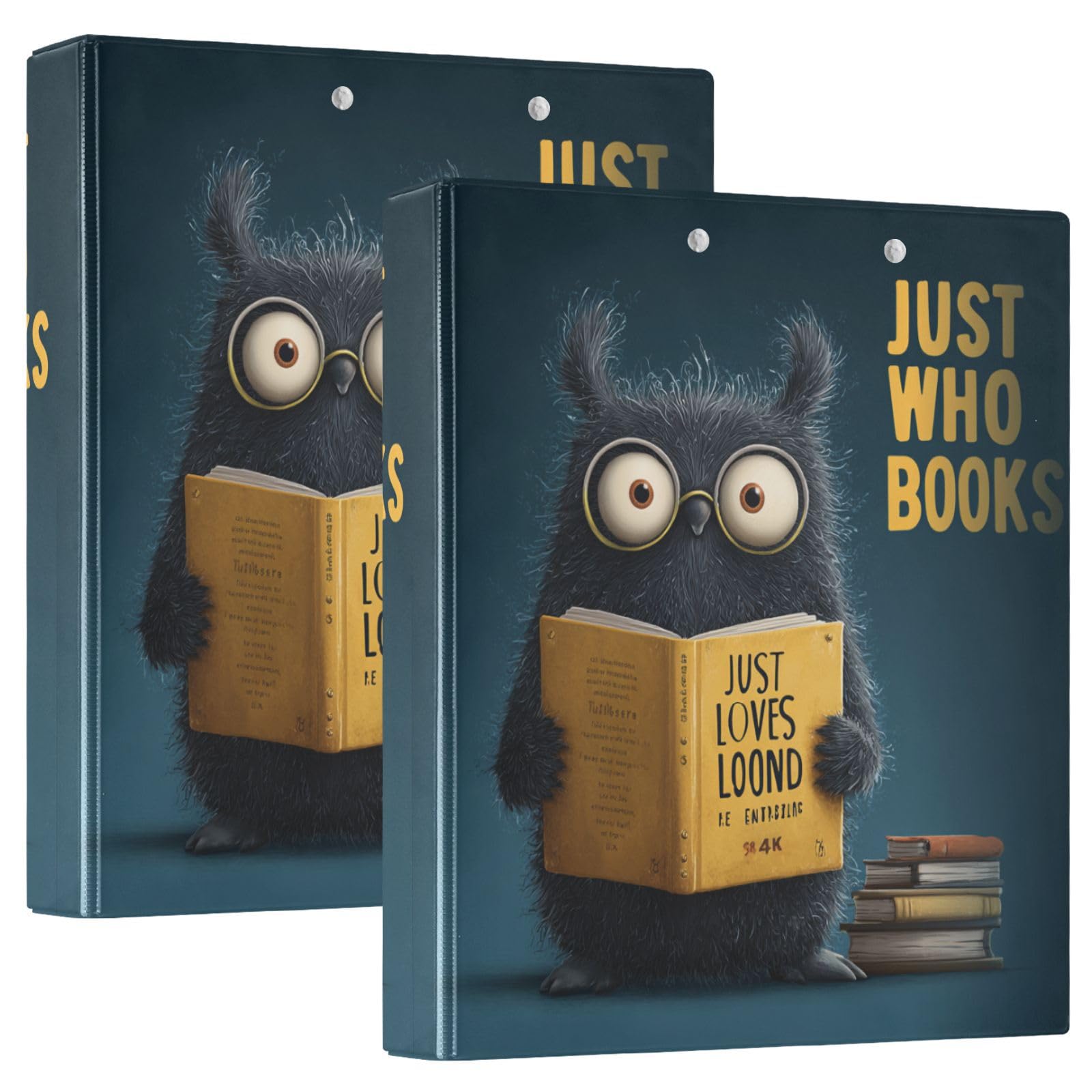 Reliures scolaires de 1 et 1/2 pouces - Joli livre de lecture animal