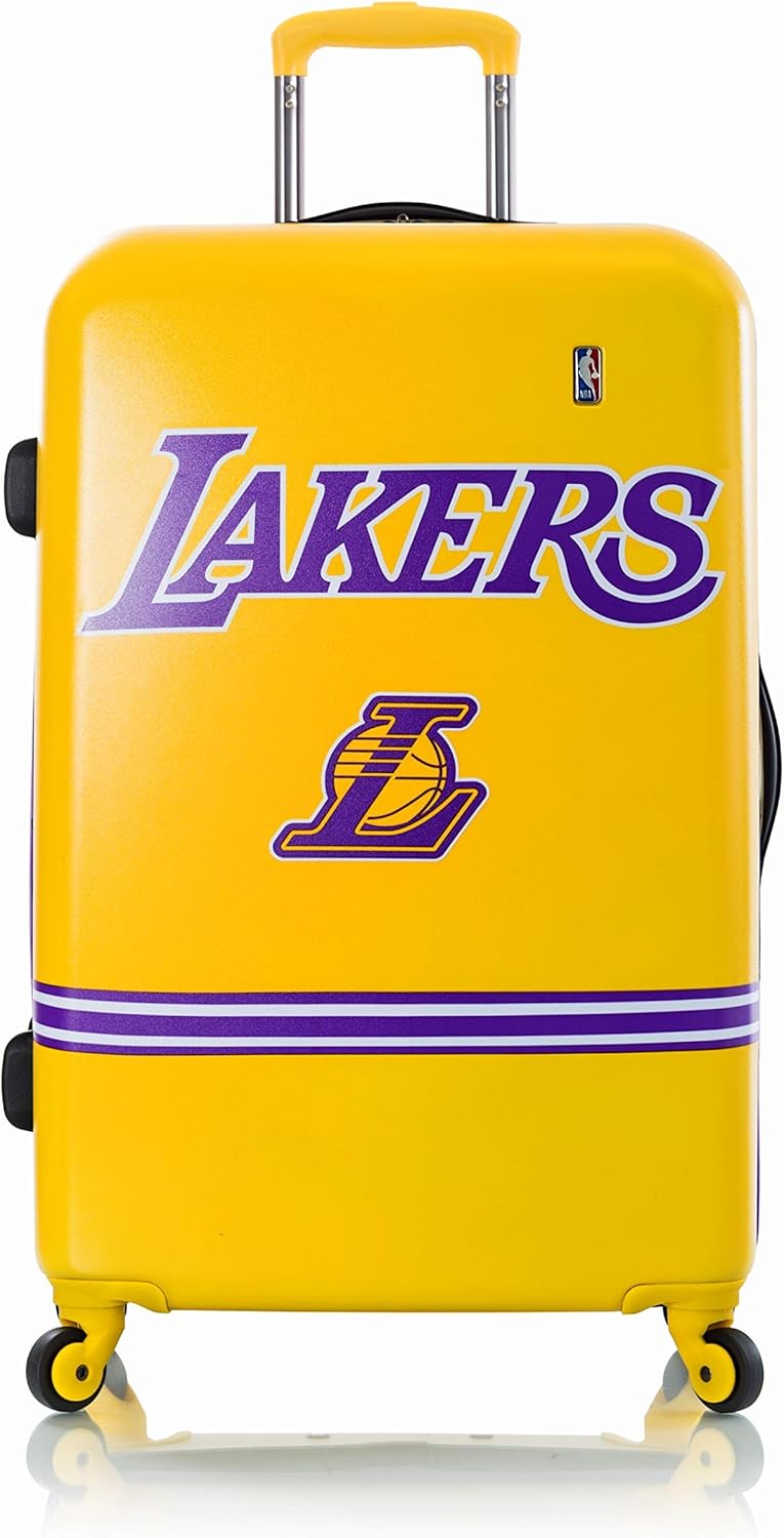 review Heys America National Basketball Association Officially Licensed Wheeled Luggage (Los Angeles Lakers, 2PC Set (21/26-Inch))