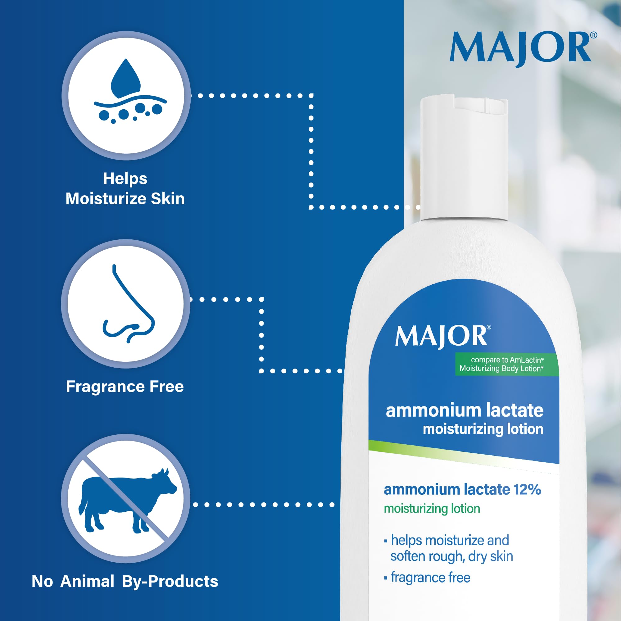 Loção LAC 12% Ácido Láctico LAC-12% Branco 225 GM UPC 309045984260
