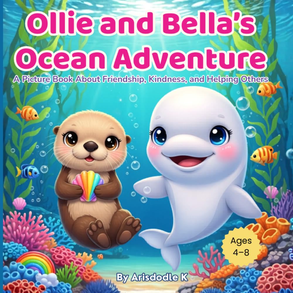 Ollie and Bella's Ocean Adventure: A Picture Book About Friendship, Kindness, and Helping Others (For Kids Ages 4–8)