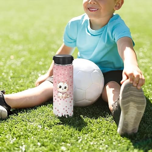 Miniatura 19 de Flashideas Blue Butterfly - Botellas de agua de acero inoxidable aisladas al vacío, a prueba de fugas, ligeras, mantienen el frío y el calor, ideal