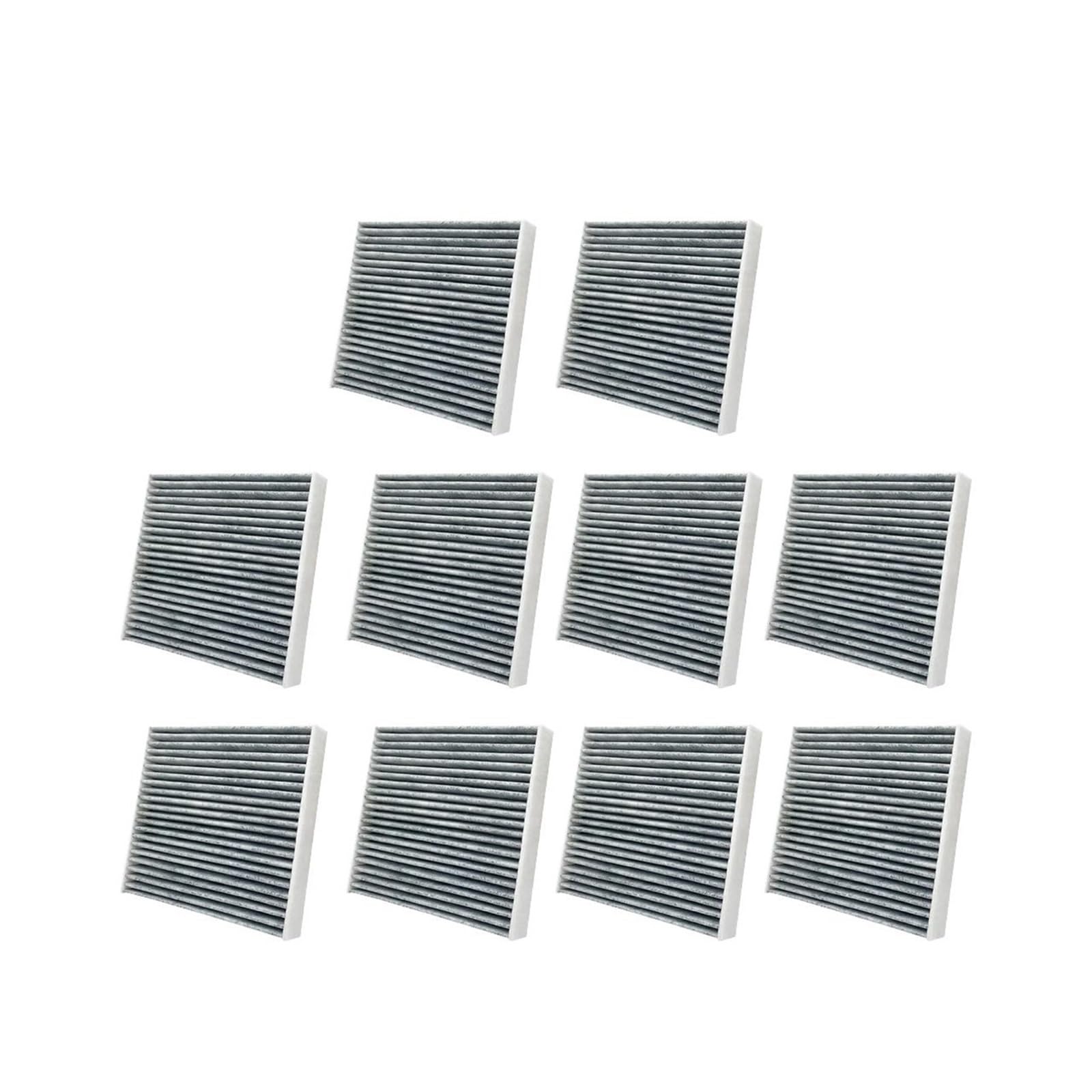 Webyuiop 10Pcs Car Air Filter Fit For Subaru Crosstrek 2018-2023 Carbon Fiber Cabin Auto Filters 87139-0E040 87139-0R030 Cf12157 Cabin Filter(10Pcs)