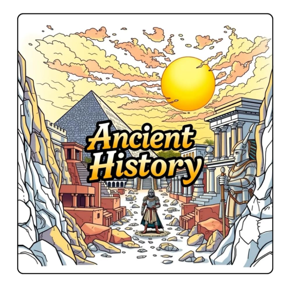 Ancient History: A Coloring Journey Through the Ancient World