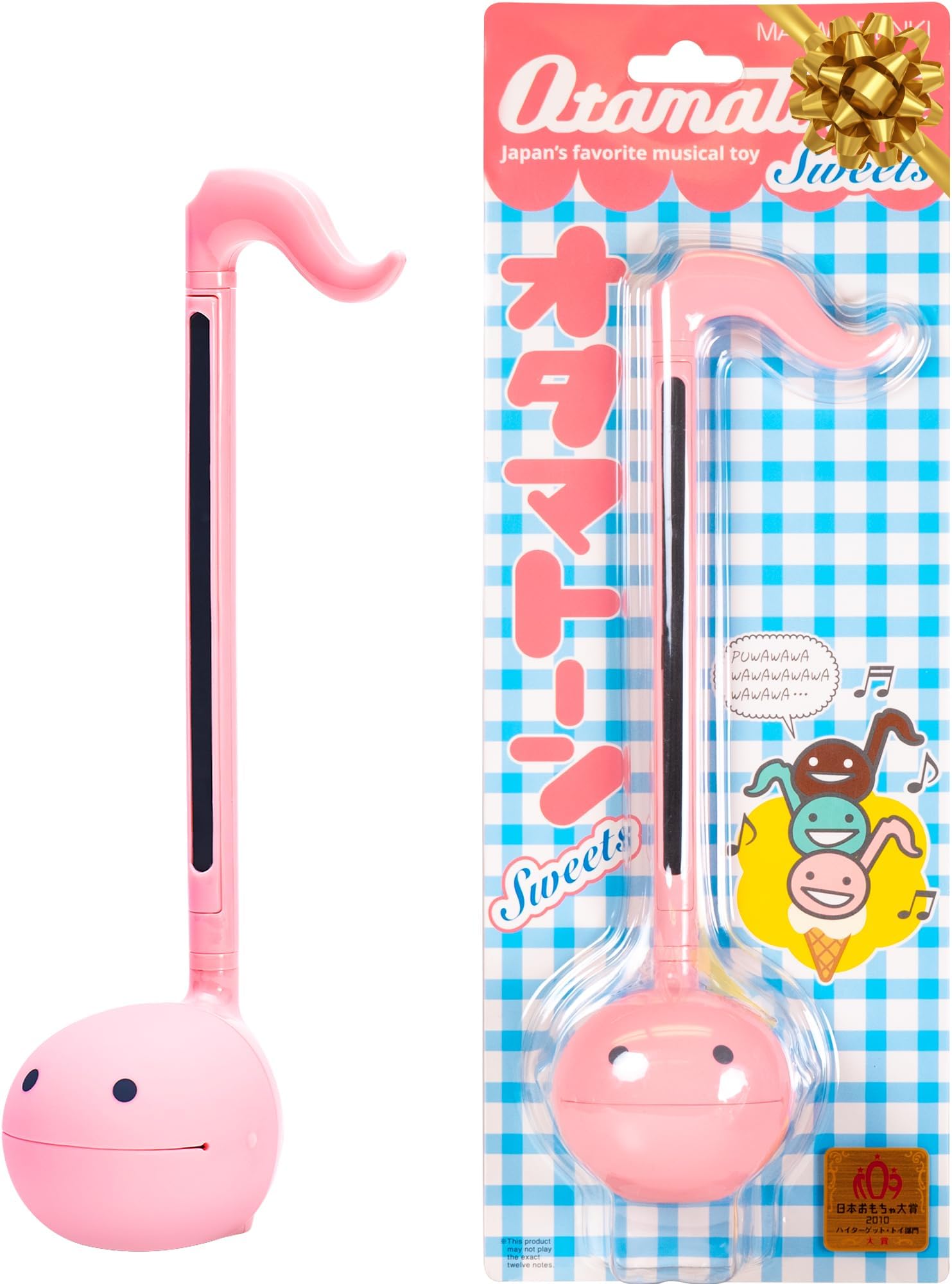 [Sweet Series] Japanese Character Electronic Musical Instrument Portable Synthesizer from Japan by Cube/Maywa Denki [Japan Import] - Strawberry