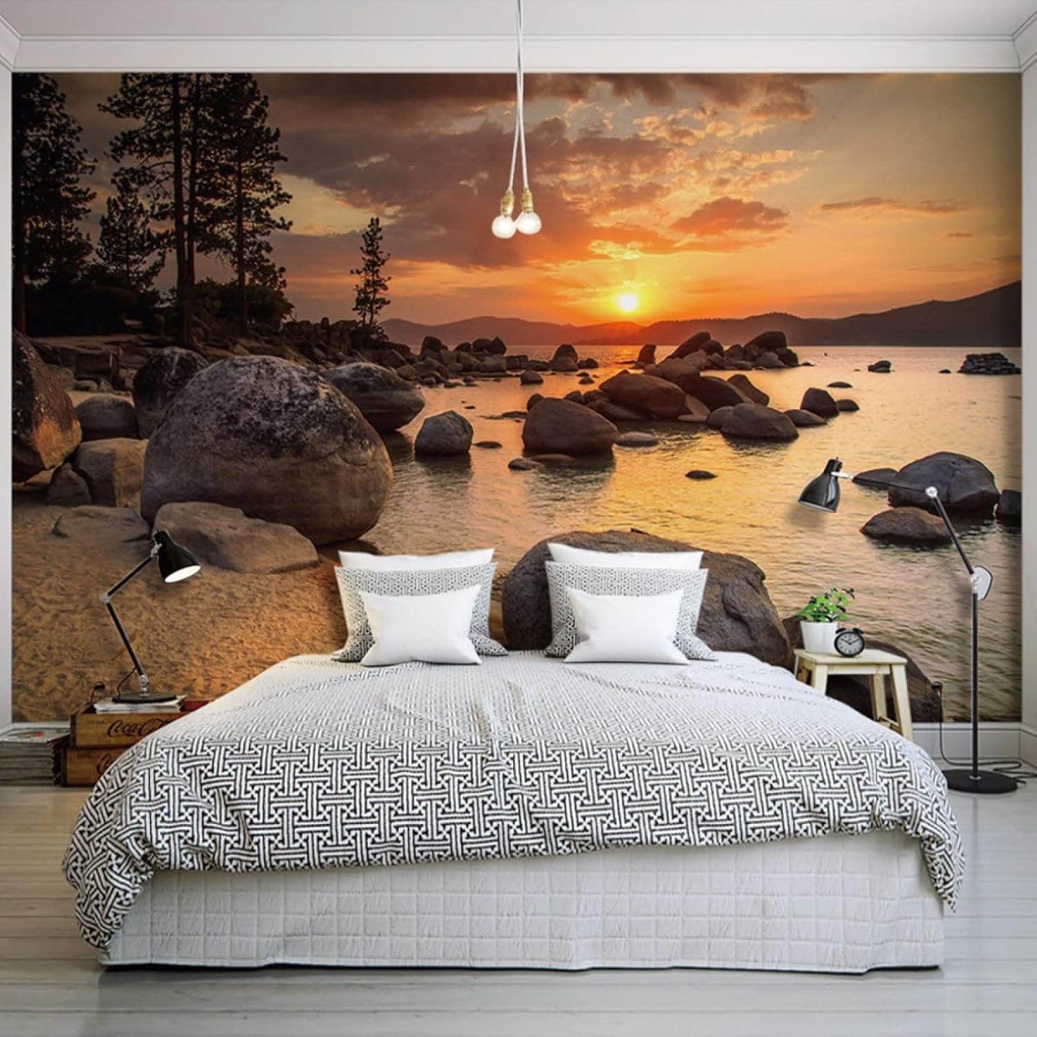 Vue sur la mer en grand format pour transformer le mur de votre chambre