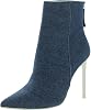 Steve Madden Womens Valiant Denim Pointed Toe Ankle Boots 5 Medium B,M