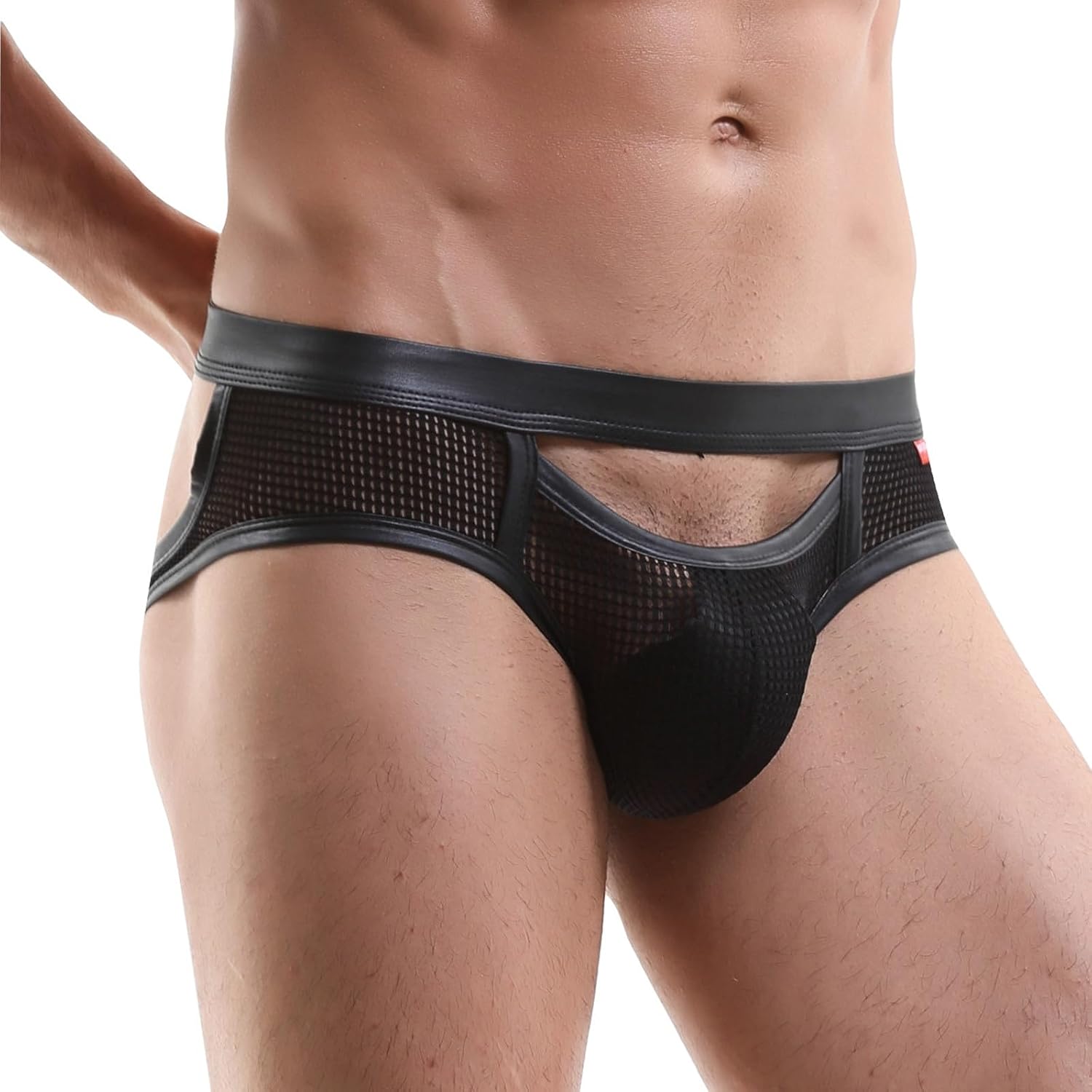 Mens Lingerie Stretchy Elastic Waistband Exotic Lingerie Sexy Funny Slouchy Male Athletic Comfort Fashion Supporter Outfits