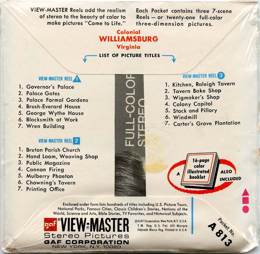 Cows on Parade ViewMaster Chicago's Holy Cows - 2 Reels 3D - CowParade