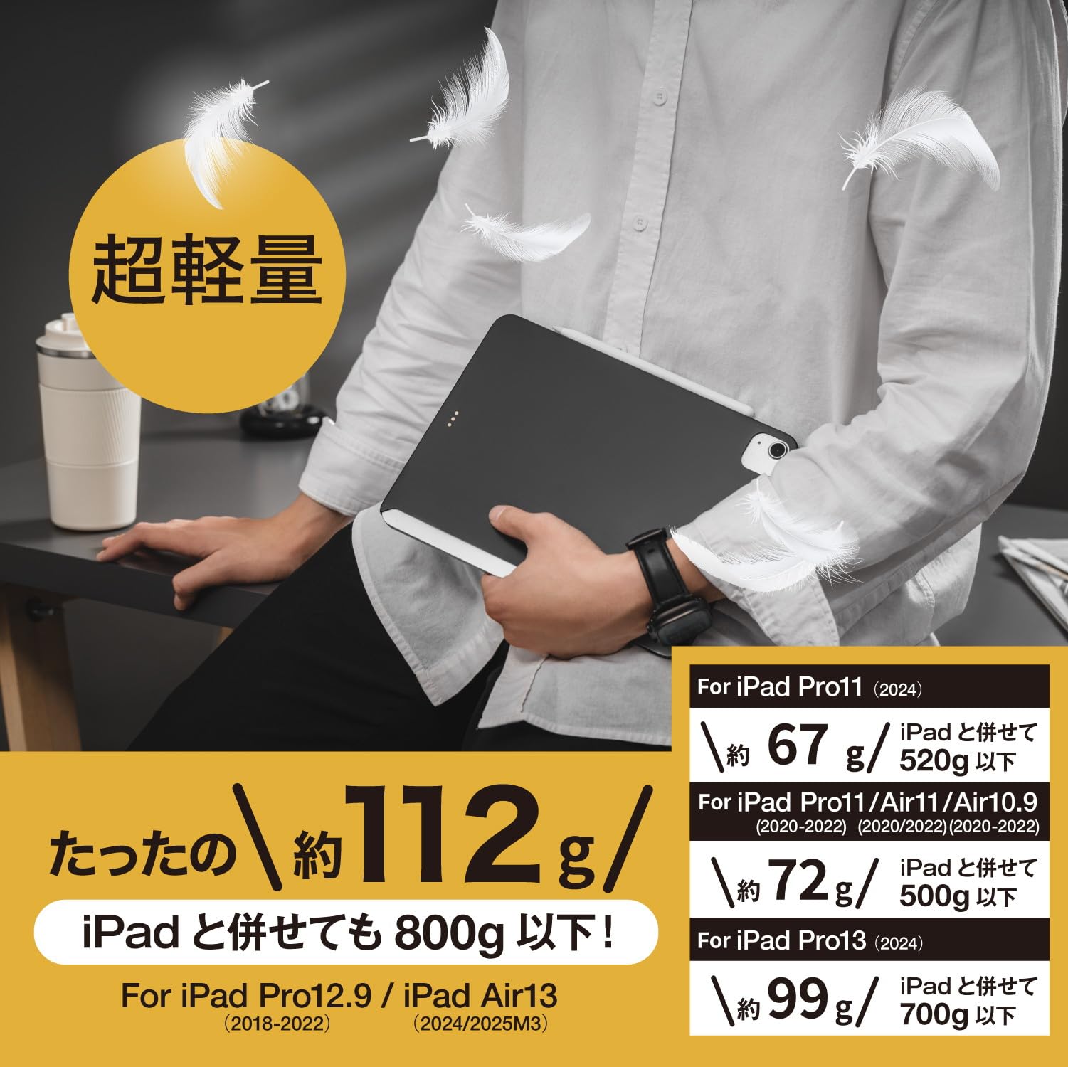 MagEasy】 iPad Air 13インチ M2 iPad Pro 12.9 対応 ケース Apple 