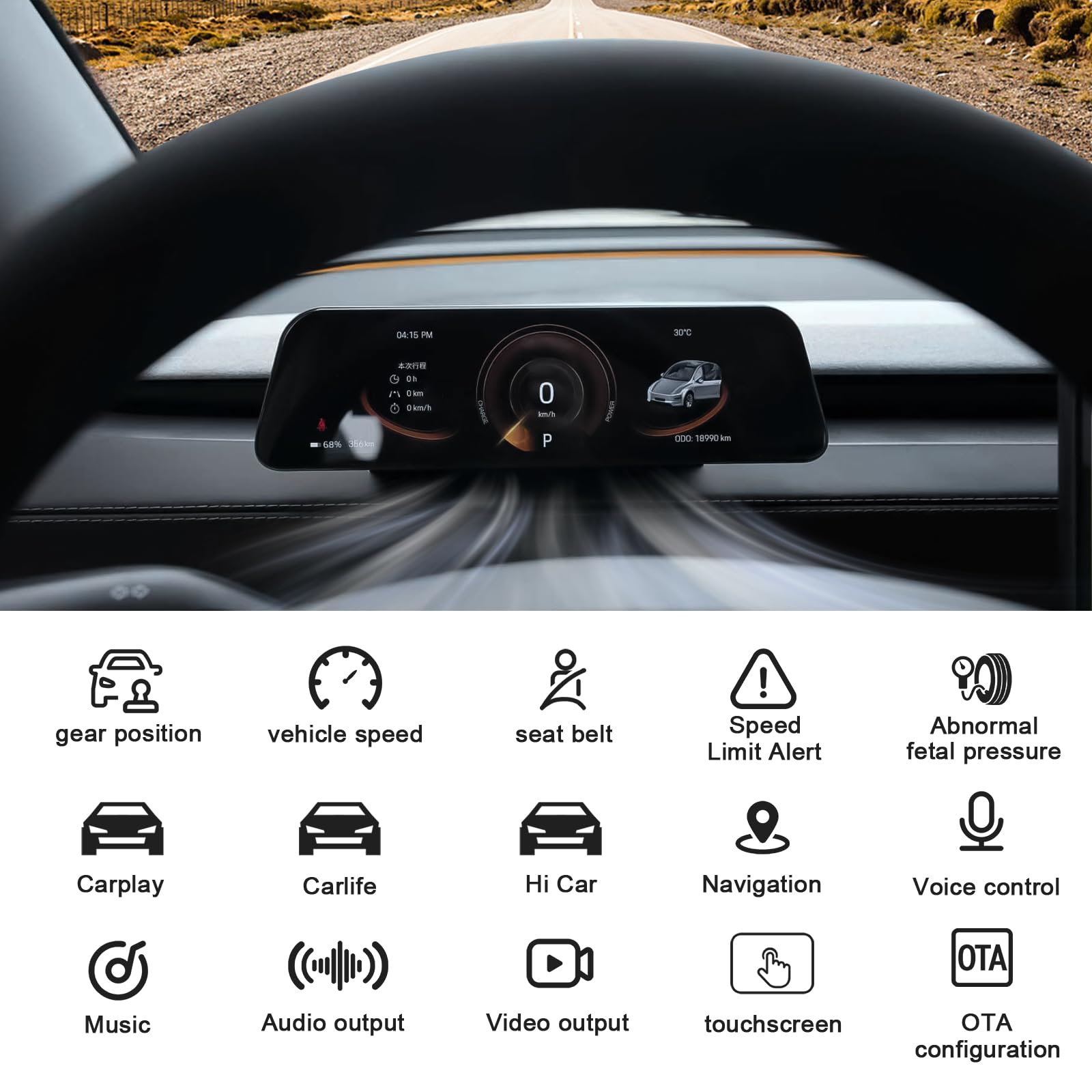 Amazon.co.jp: Tesla 9.7インチ ヘッドアップディスプレイ [3世代