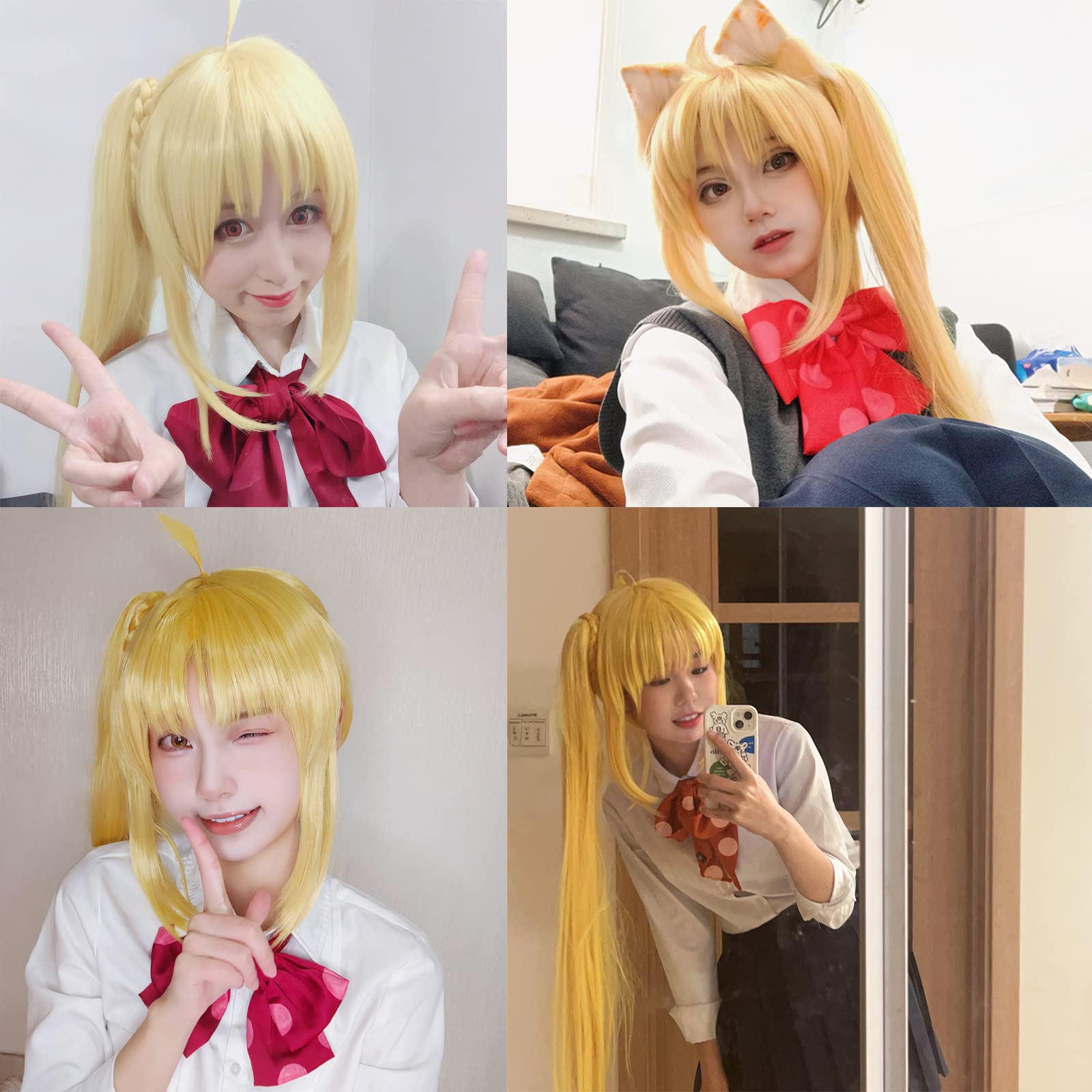 Amazon.co.jp: Plazhen ぼっち・ざ・ろっく! ウィッグ アニメ コスプレ
