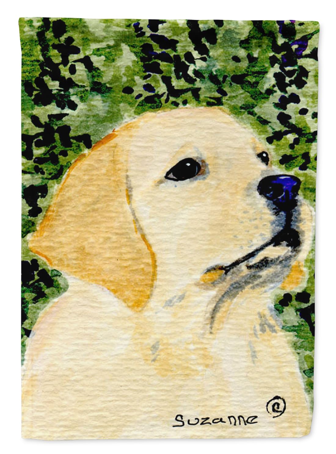 Drapeau Labrador décoration extérieure petit format multicolore SS8803GF