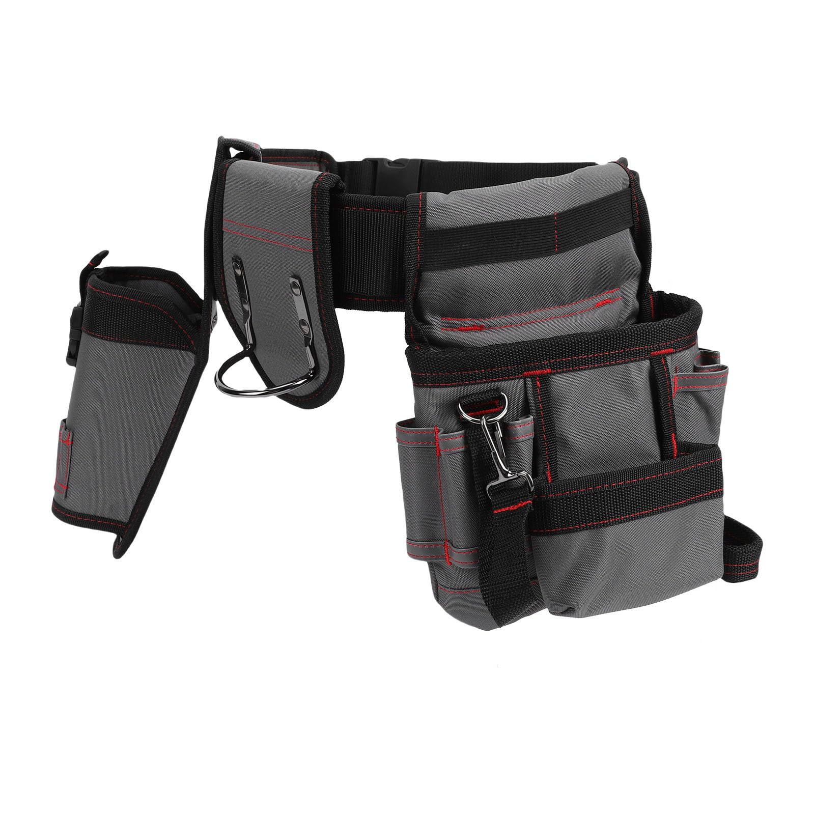 Ceinture à outils multifonction réglable pour électriciens et plombiers en tissu Oxford durable