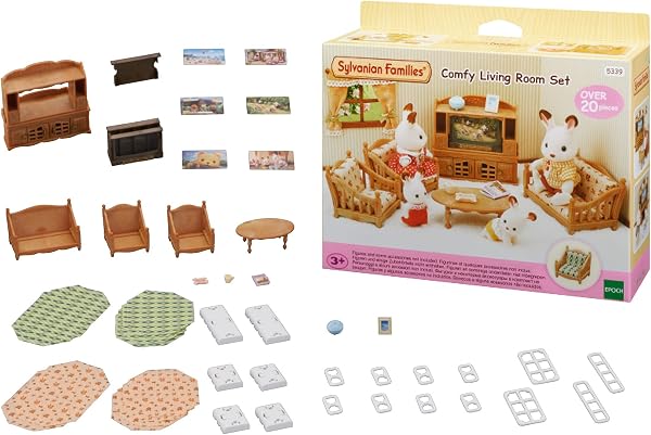Sylvanian Families - 05339 - Set de salón de hogar (EPI) - 2