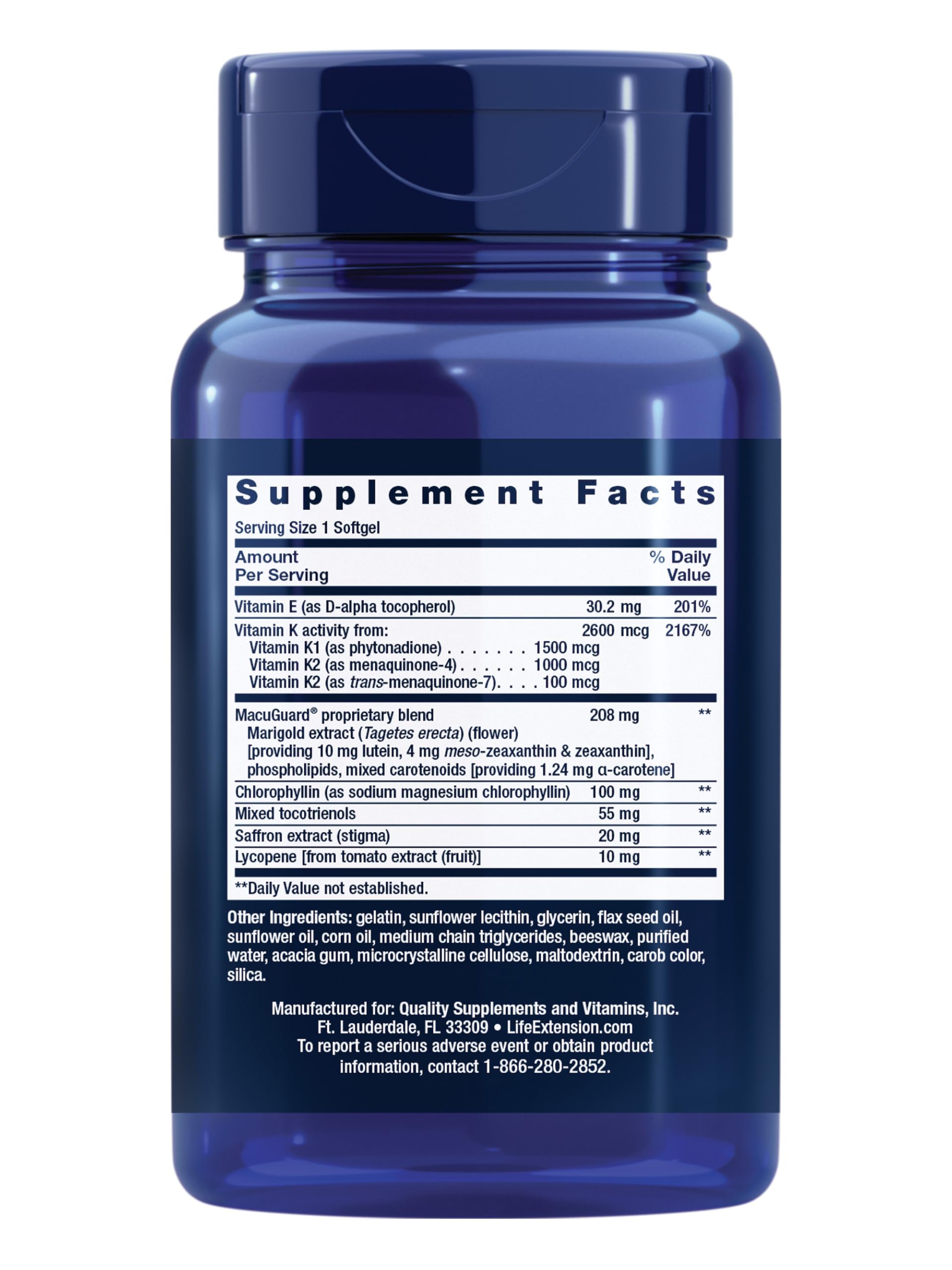 Life Extension Once-Daily Health Booster, 60 Softgels — Amazon image 2