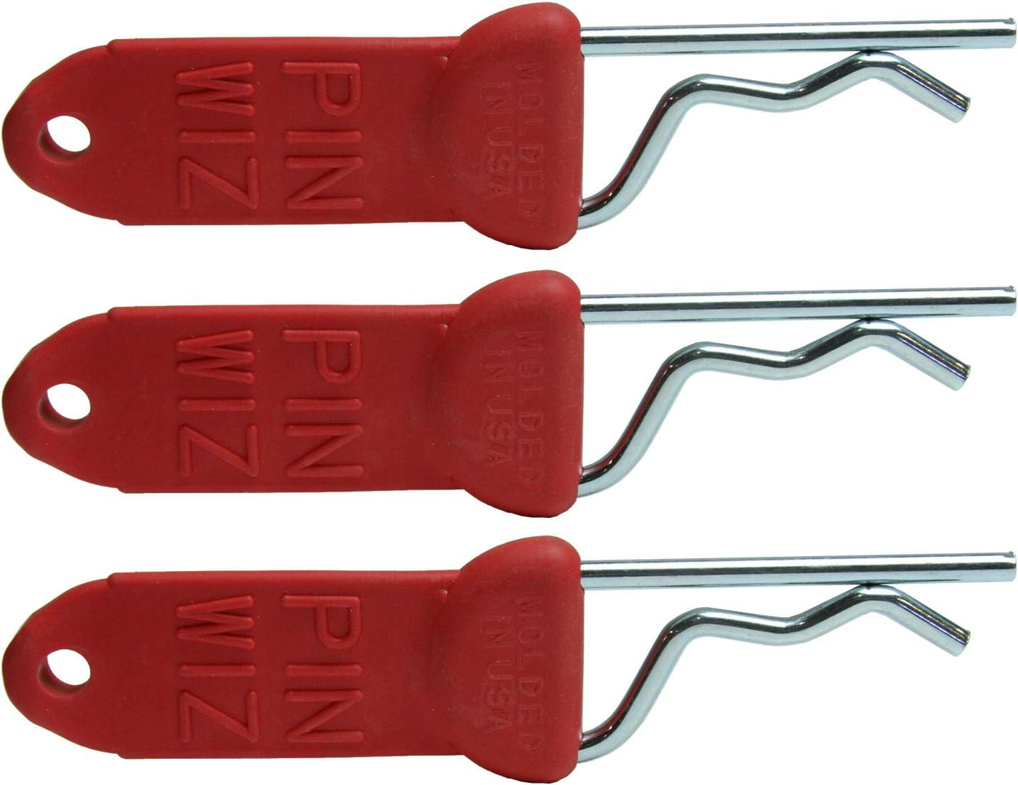 ATV Tek PINWIZ3RED Red Pin Wiz Cotter Pin (3 Pack