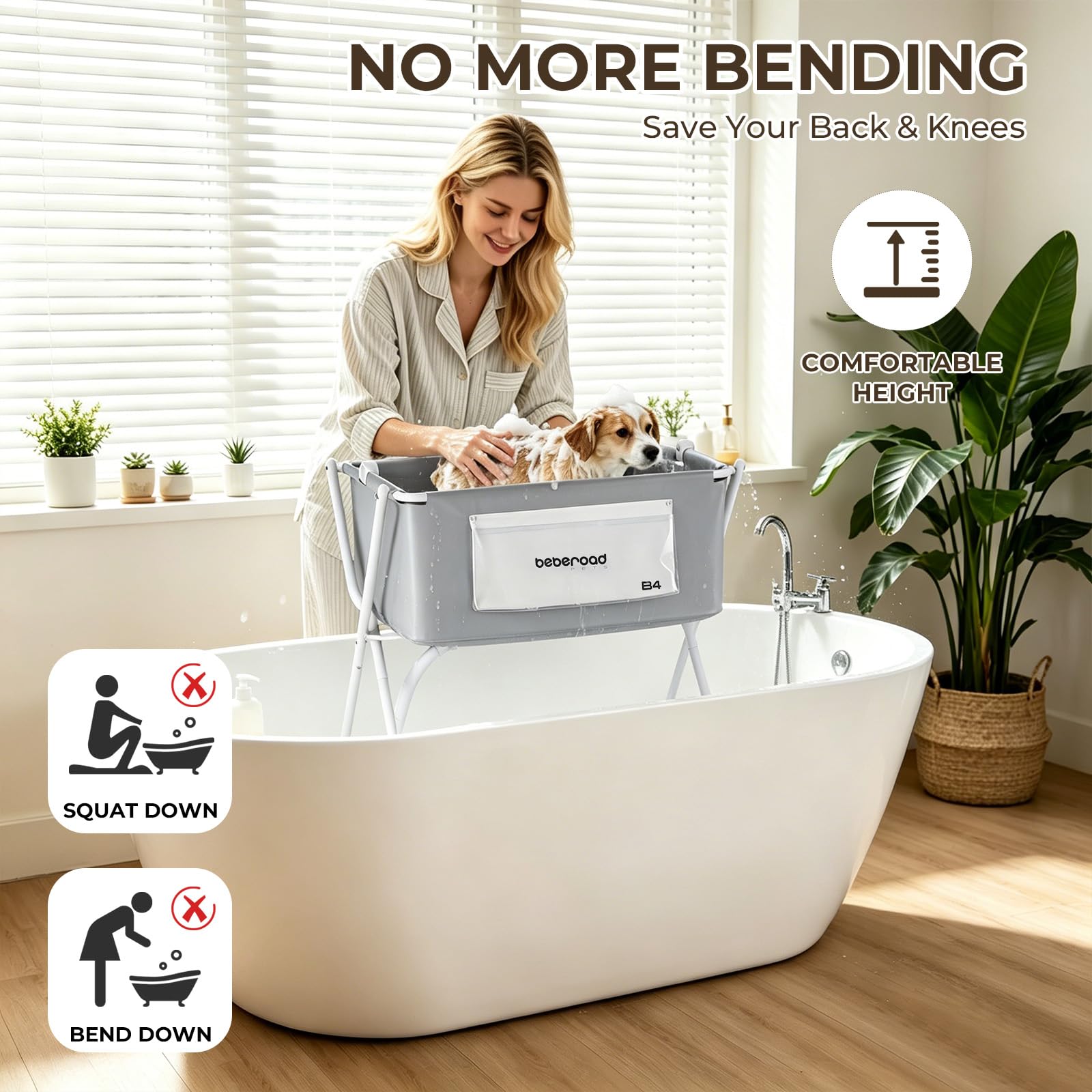 Beberoad B4 Mascotas Bañera