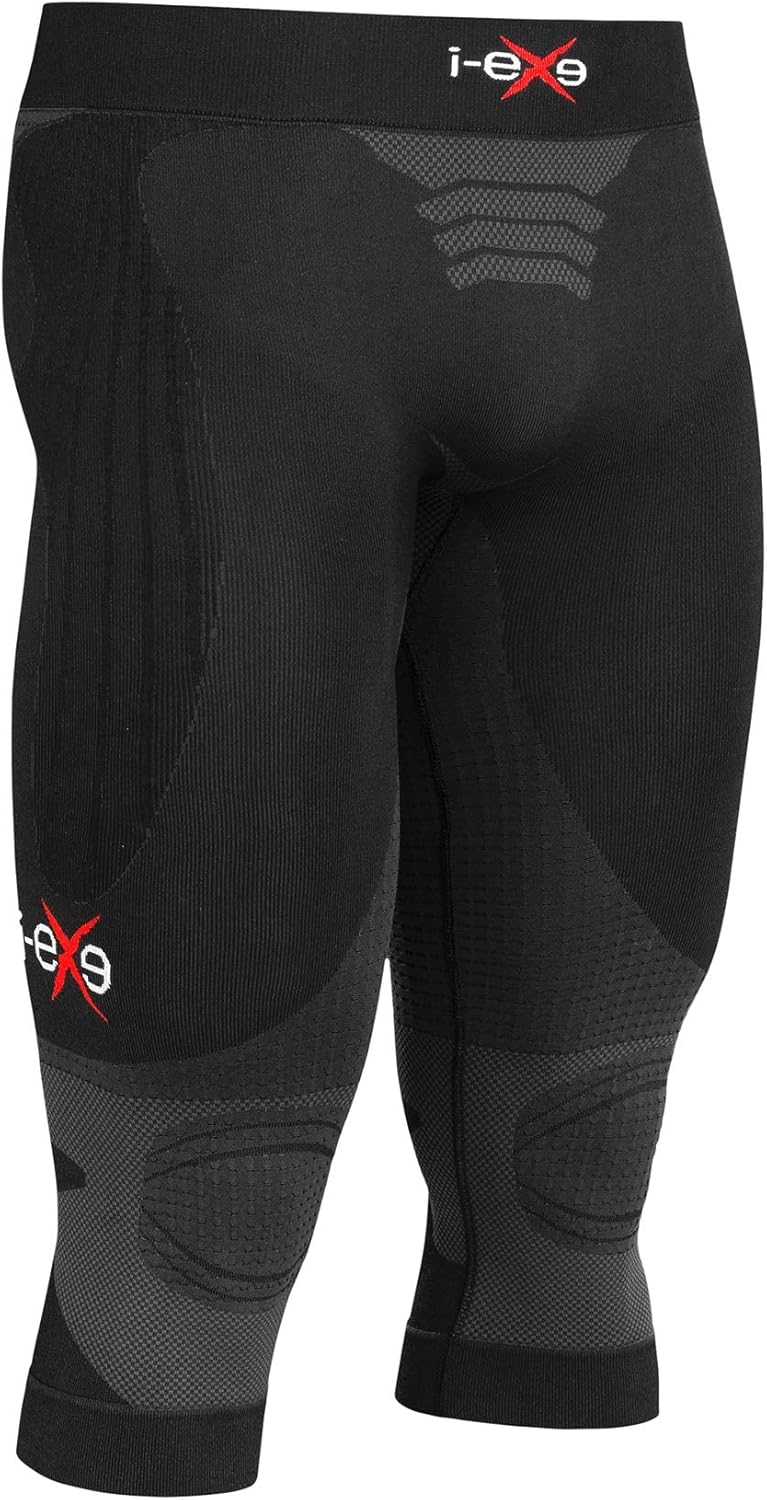 I-EXE Compression Workout Pants and Shorts for Running, Yoga, Gym, and Fitness