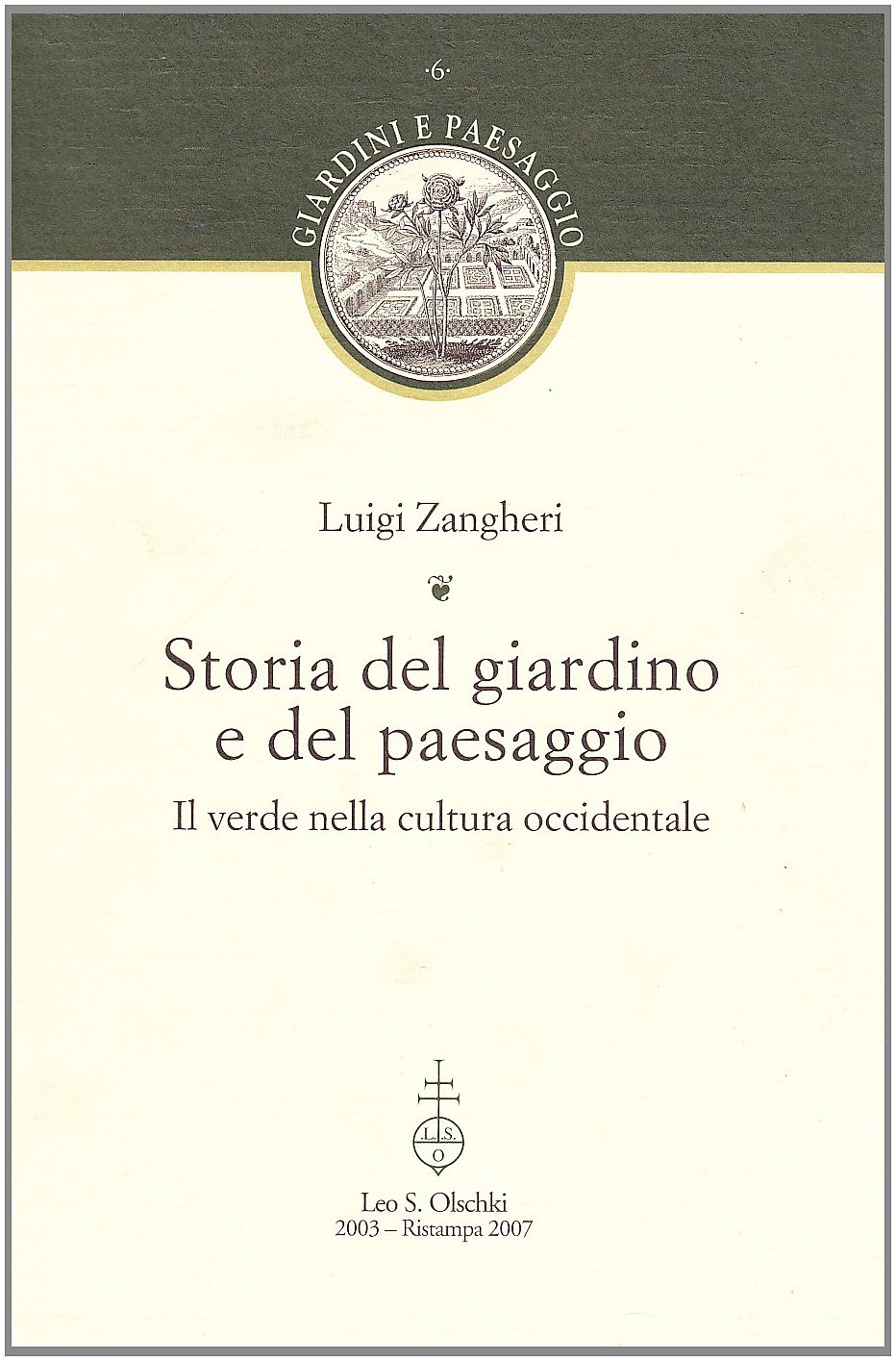 Storia del giardino e del paesaggio