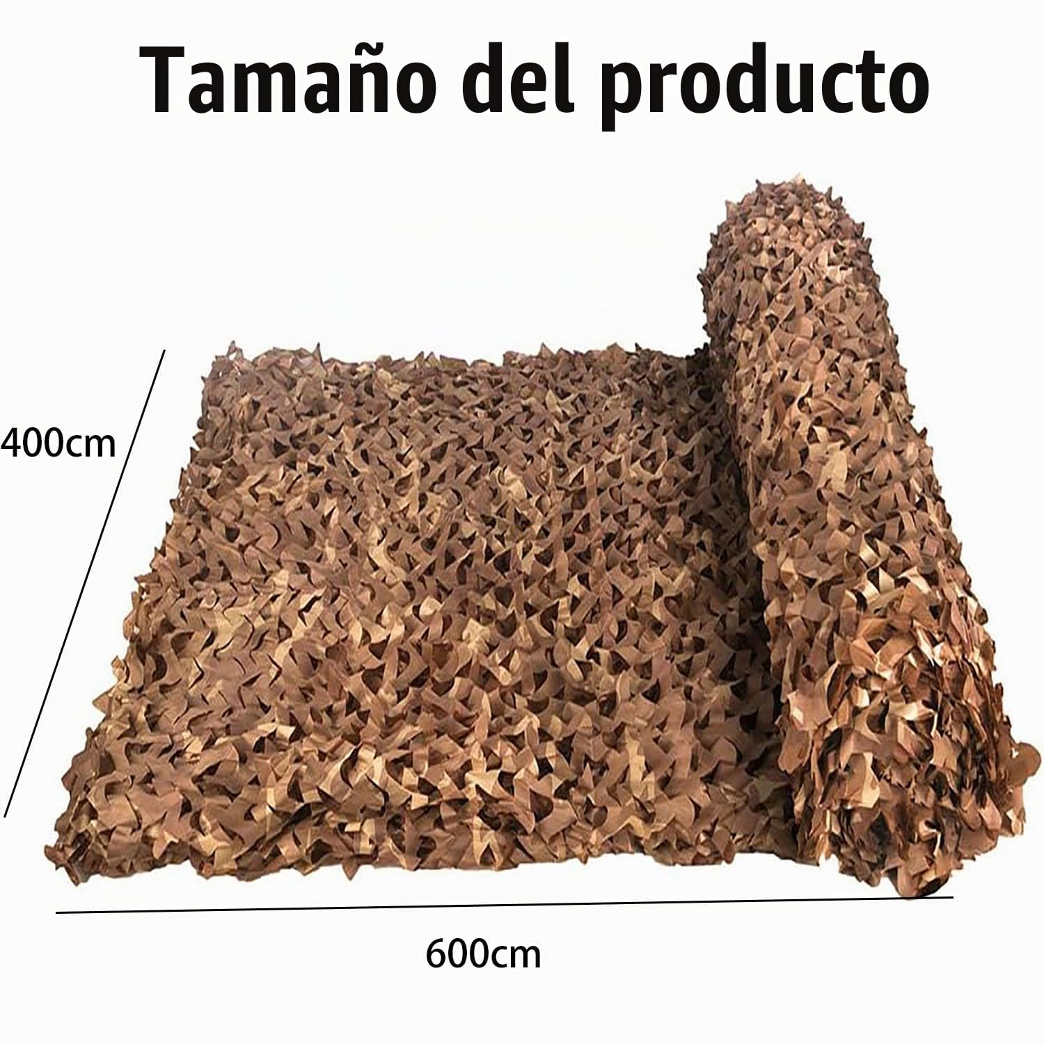 Red de Camuflaje 4x6m,Escena Desértica al Aire Libre,para Caza, decoración, para Dar Sombra