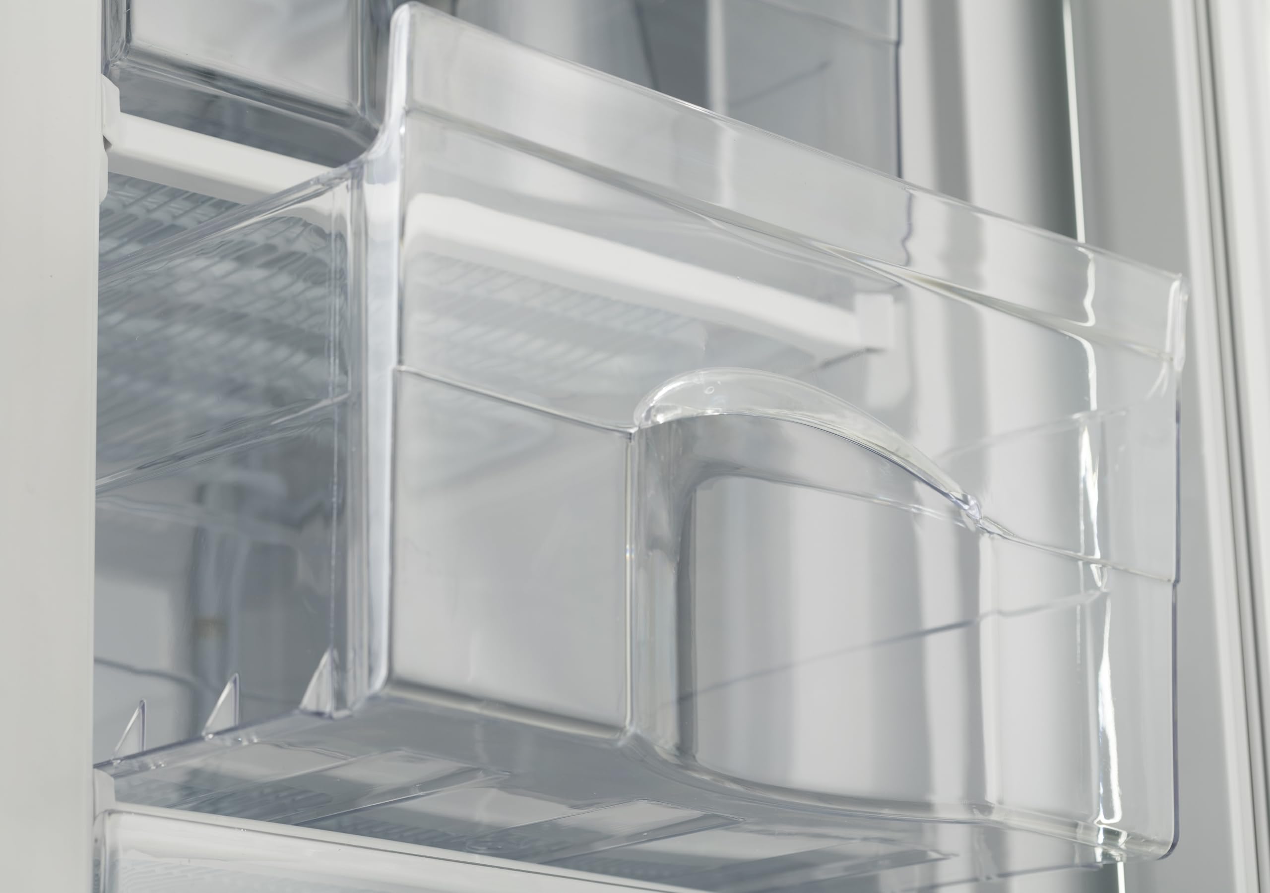 PremierTech Congelatore Verticale Nero, 64 Litri, 3 Cassetti, 4 Stelle, -24°C, Classe Energetica E, Porta Reversibile, Termostato Regolabile, Libera Installazione, Sottotavolo, Freezer, PT64FRB