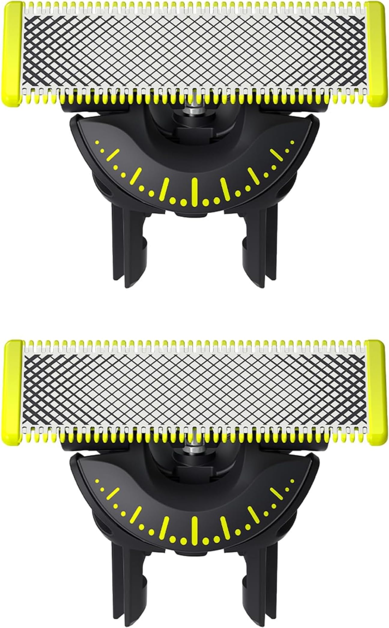 Philips OneBlade 360-Innovation Authentic Replacement Blades, for OneBlade Hybrid Electric Shaver & Trimmer. Trim, Edge and Shave with Durable Stainless Steel, 2x pack (8 Month Supply), Model QP420/60