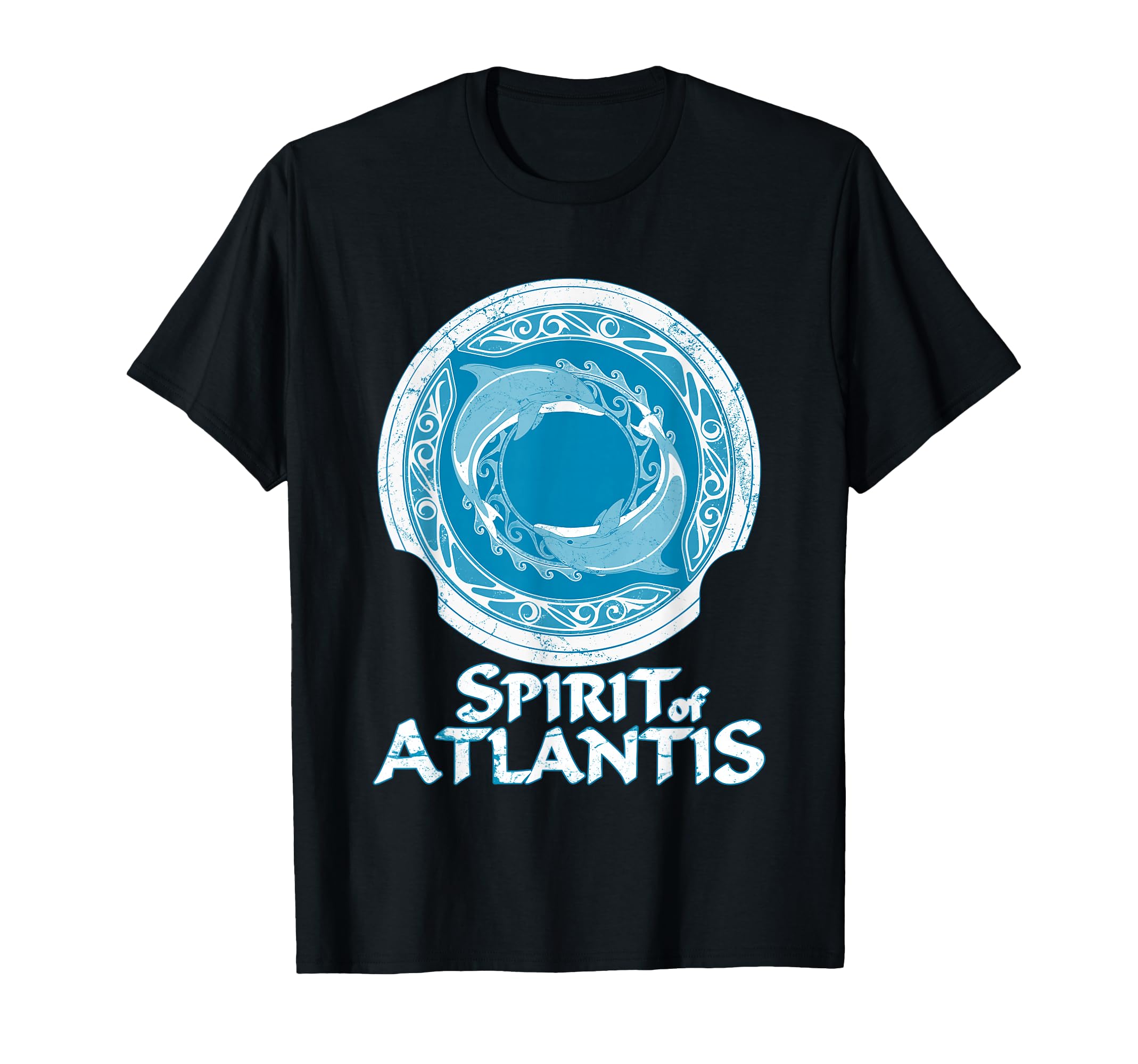Spirit of Atlantis Symbol Sweet Dolphins T-Shirt