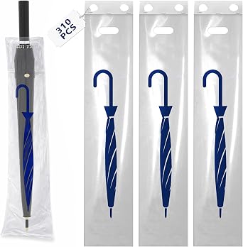 Montex Wet Umbrella Bags, 310 Disposable Large Plastic Bags for Umbrella Bag Stand