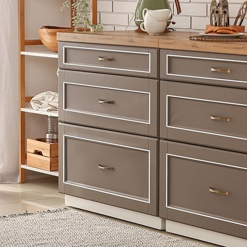 Miniatura 2 de JSIWOTH 6.35cm × 6.1m Cinta Adhesiva Pelar y Pegar para Molduras de Pared - Moldura Adhesiva Flexible para Paredes, Bordes, Ventanas, Azulejos de