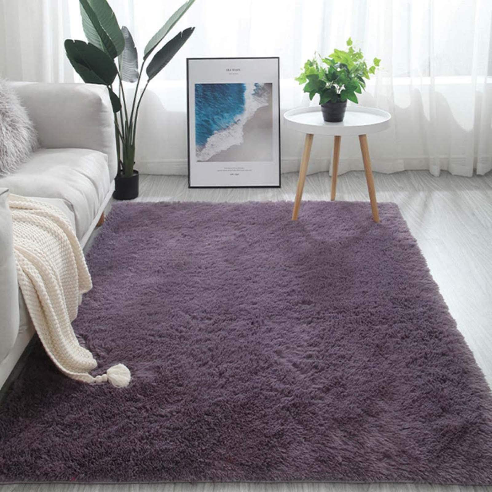 Miękkie, puszyste dywany 62x162 cm, luksusowy dywan z długim włosiem do sypialni, salonu, dla dzieci, antypoślizgowy, włochaty dywanik podłogowy dla chłopców i dziewcząt, maty - łatwe do czyszczenia