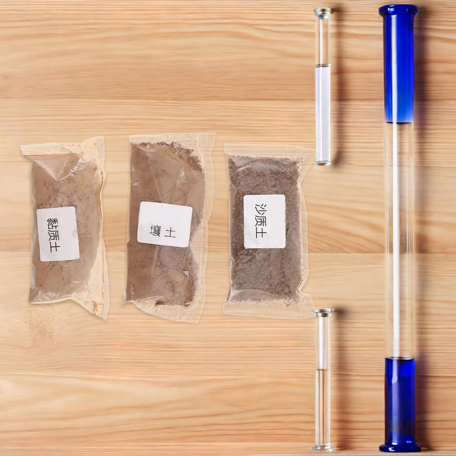 Soil Sample Test Kit 2 Sets for Science Projects and Lab Use