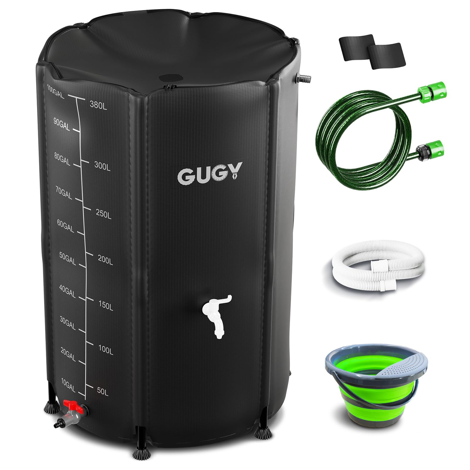 GUGY 100-Gallon Collapsible Rain Barrel