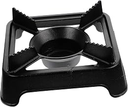 POPETPOP Portable Alcohol Stove for Camping and Picnics Small Metal Grill Heat Retention for Indoor BBQ and Japanese Cooking Accessories