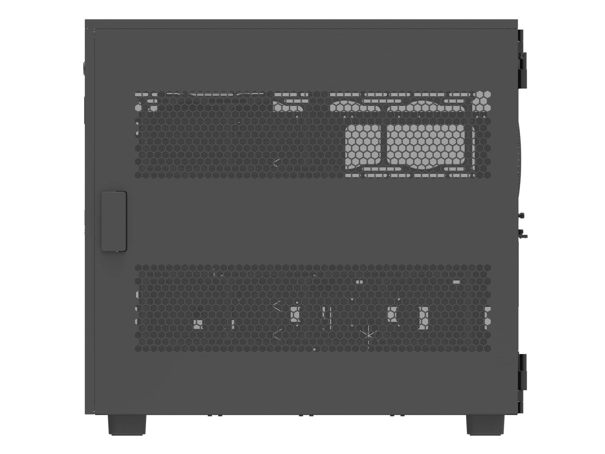 Thermaltake Podwozie AX700 Super Tower: obsługuje płyty główne XL-ATX, pięć kart graficznych i do osiemnastu dysków twardych, dwa perforowane panele boczne, ochrona przed