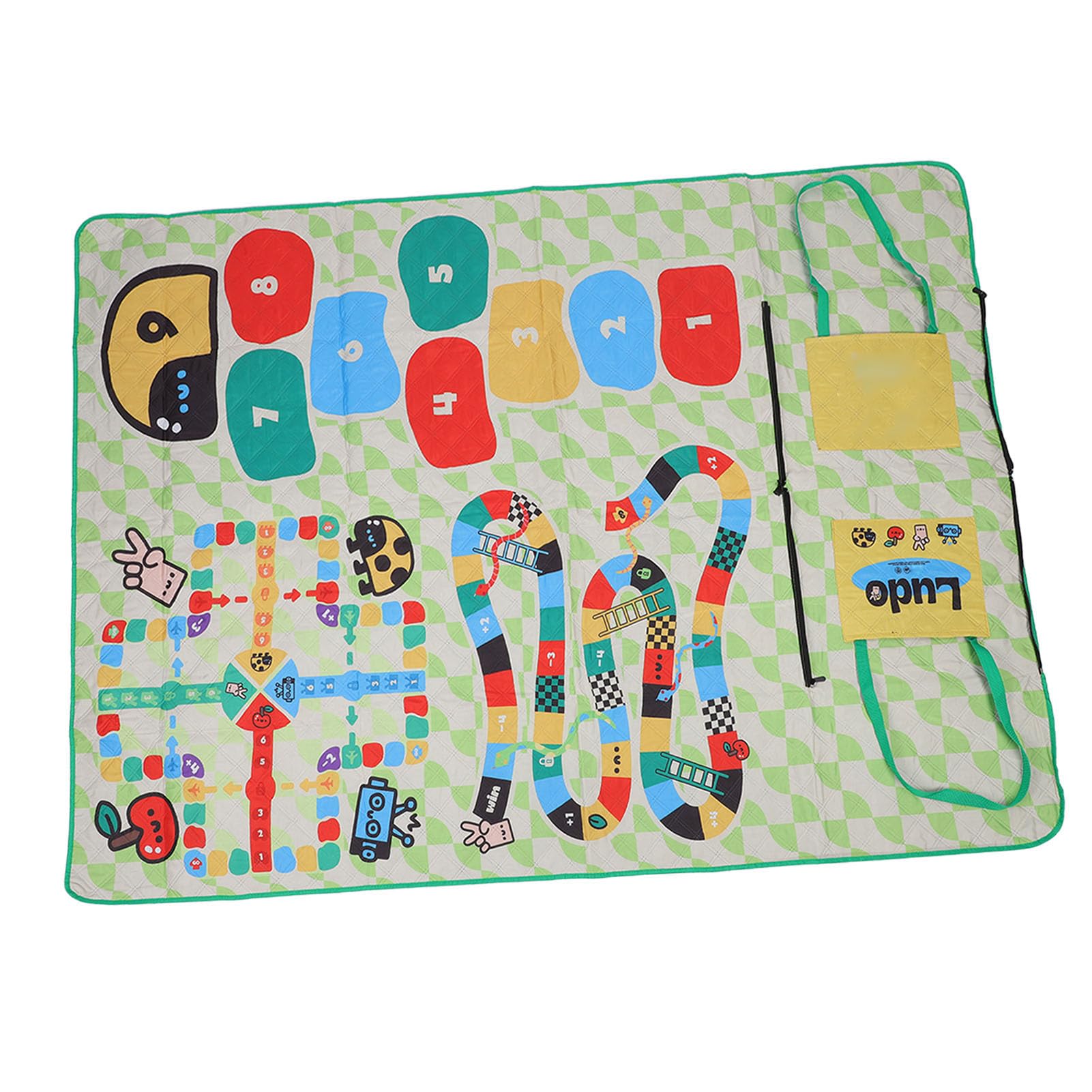 ViaGasaFamido Tappetino da Picnic, Coperta Portatile Grande e Spessa, Ideale per il Campeggio all'aperto e il Divertimento in Spiaggia, Dimensioni 78,7 X 57,1 Pollici