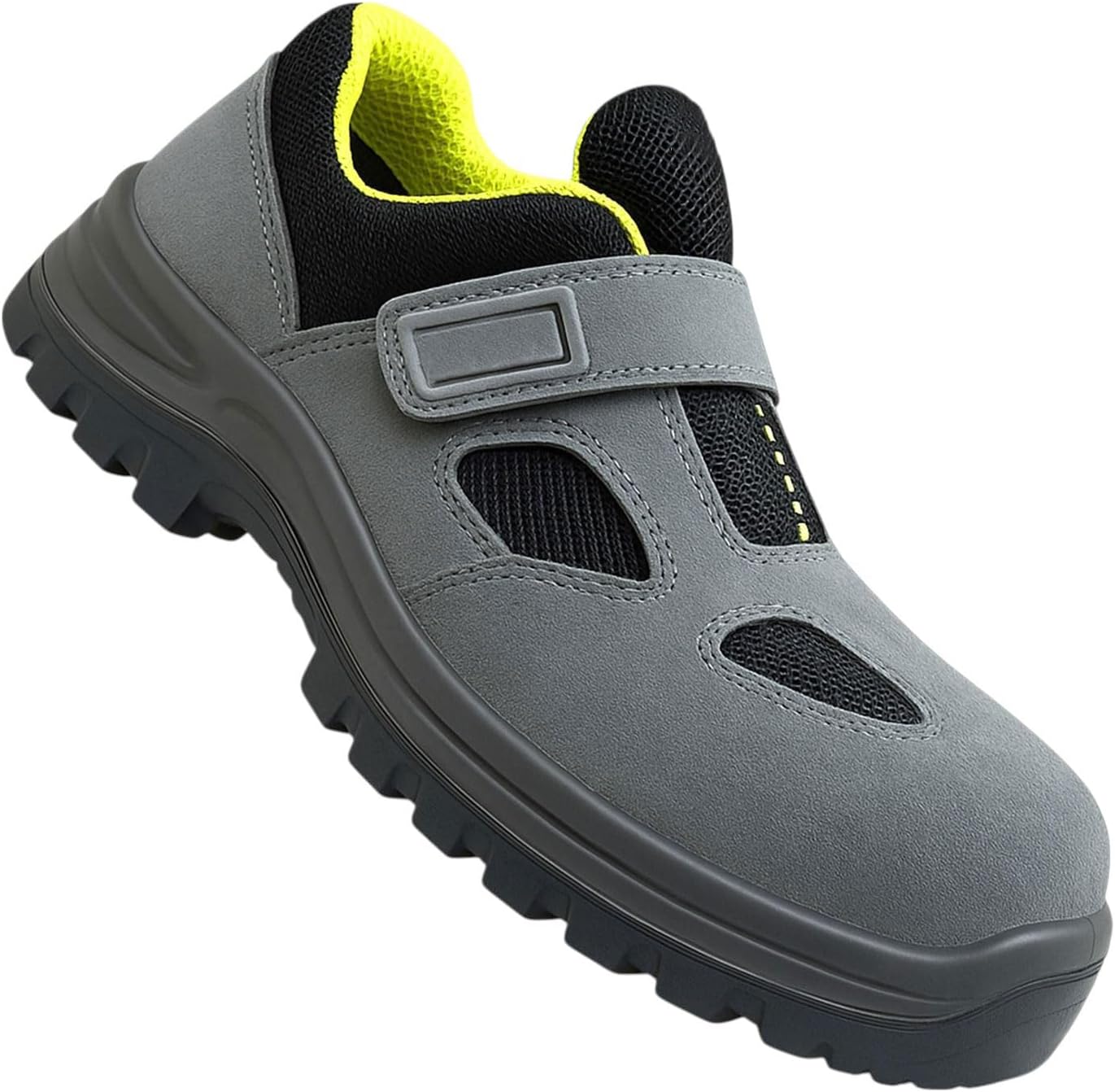 Badem10 Mens S1 Velcro Shoes