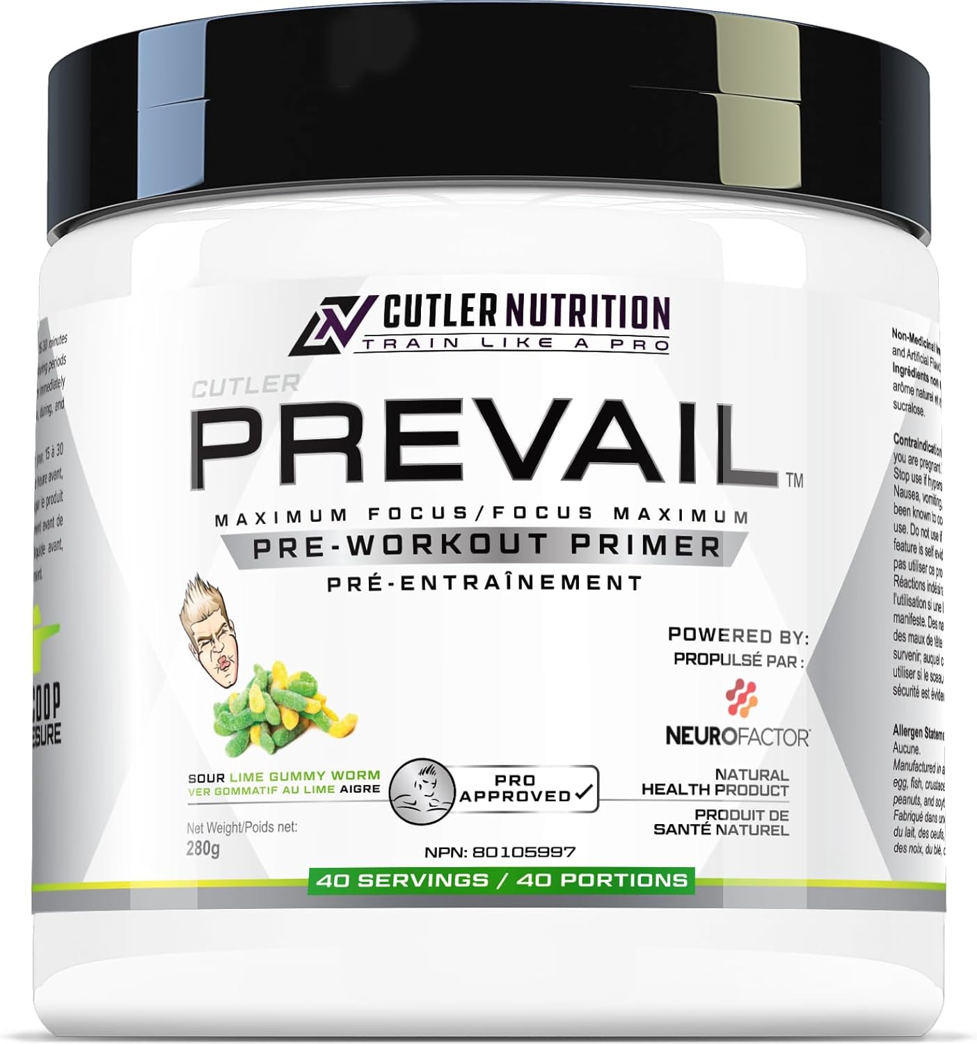 Prevail Pre Workout Powder with Nootropics:...