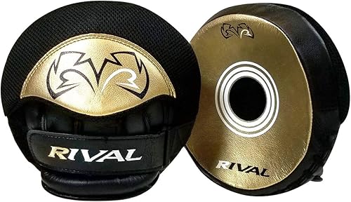 RIVAL Boxing RPM5 2.0 - Manoplas parabólicas para punzonado de precisión y combinación, superficie de impacto de 7 pulgadas de diámetro