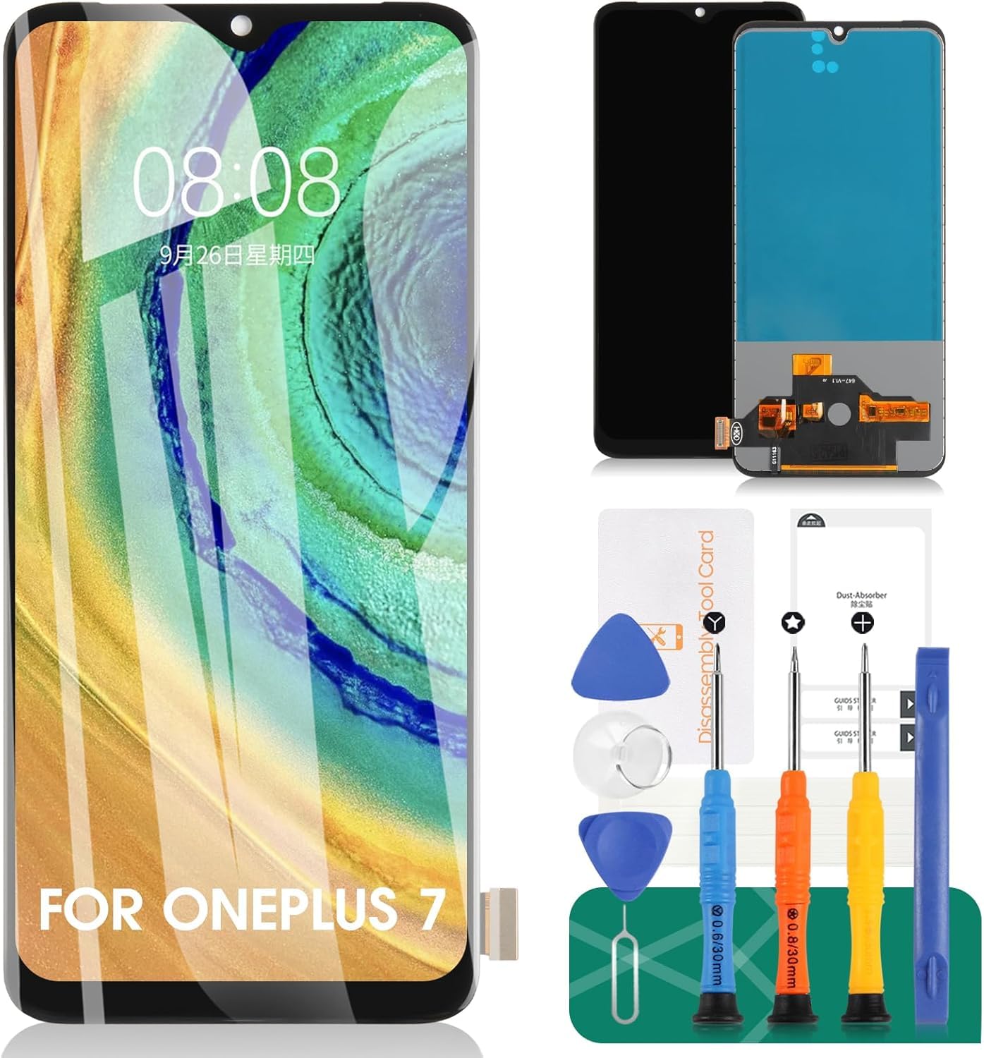 OnePlus 7 無印 Amazon.com: Incell for Oneplus 7 LCD Screen Replacement for
