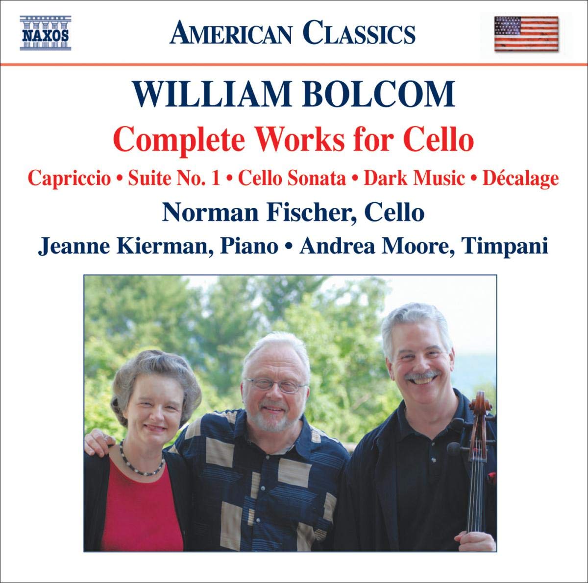 BOLCOM: Complete Works for Cello